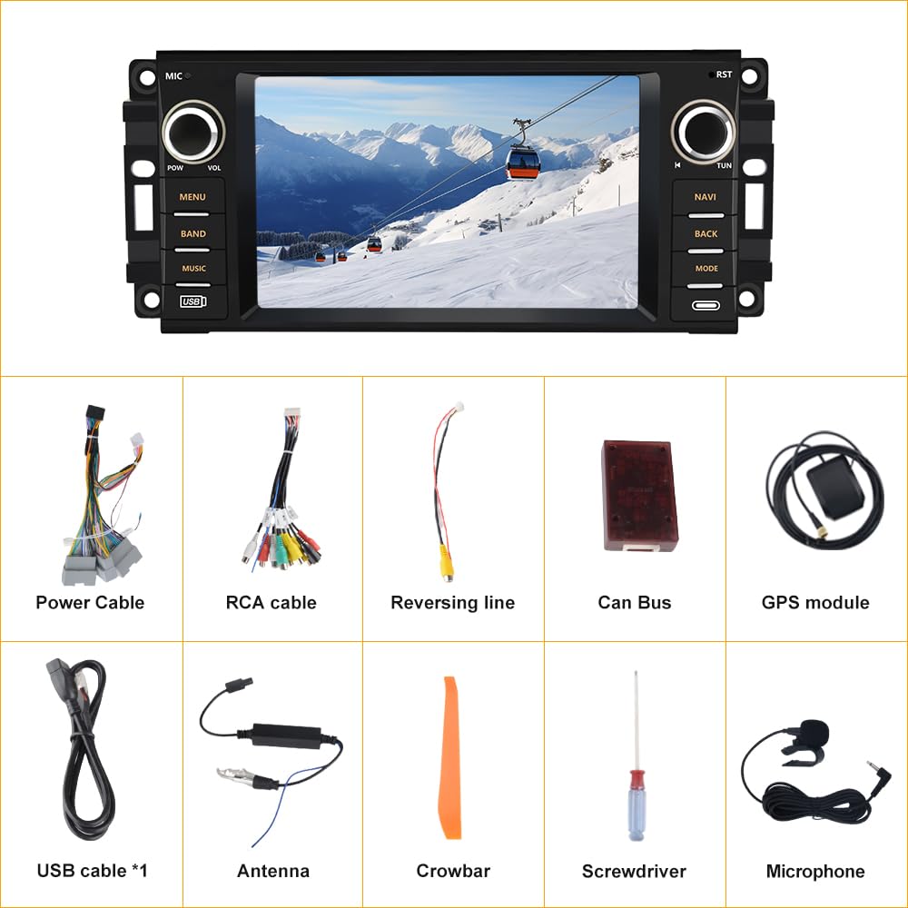 AWESAFE screen showing rear camera view to aid reversing