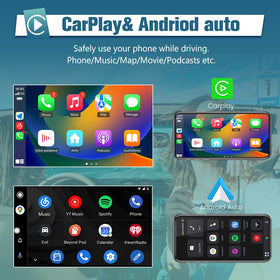 AWESAFE rearview camera input with 170-degree view