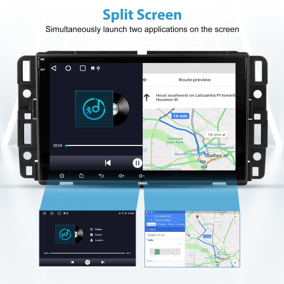 AWESAFE retained steering wheel controls for convenient on-road adjustments