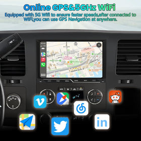 AWESAFE unit with steering wheel control buttons demonstrating retained factory control benefits