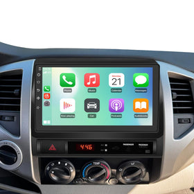 AWESAFE Tacoma 9-inch touchscreen with app and map access for navigation