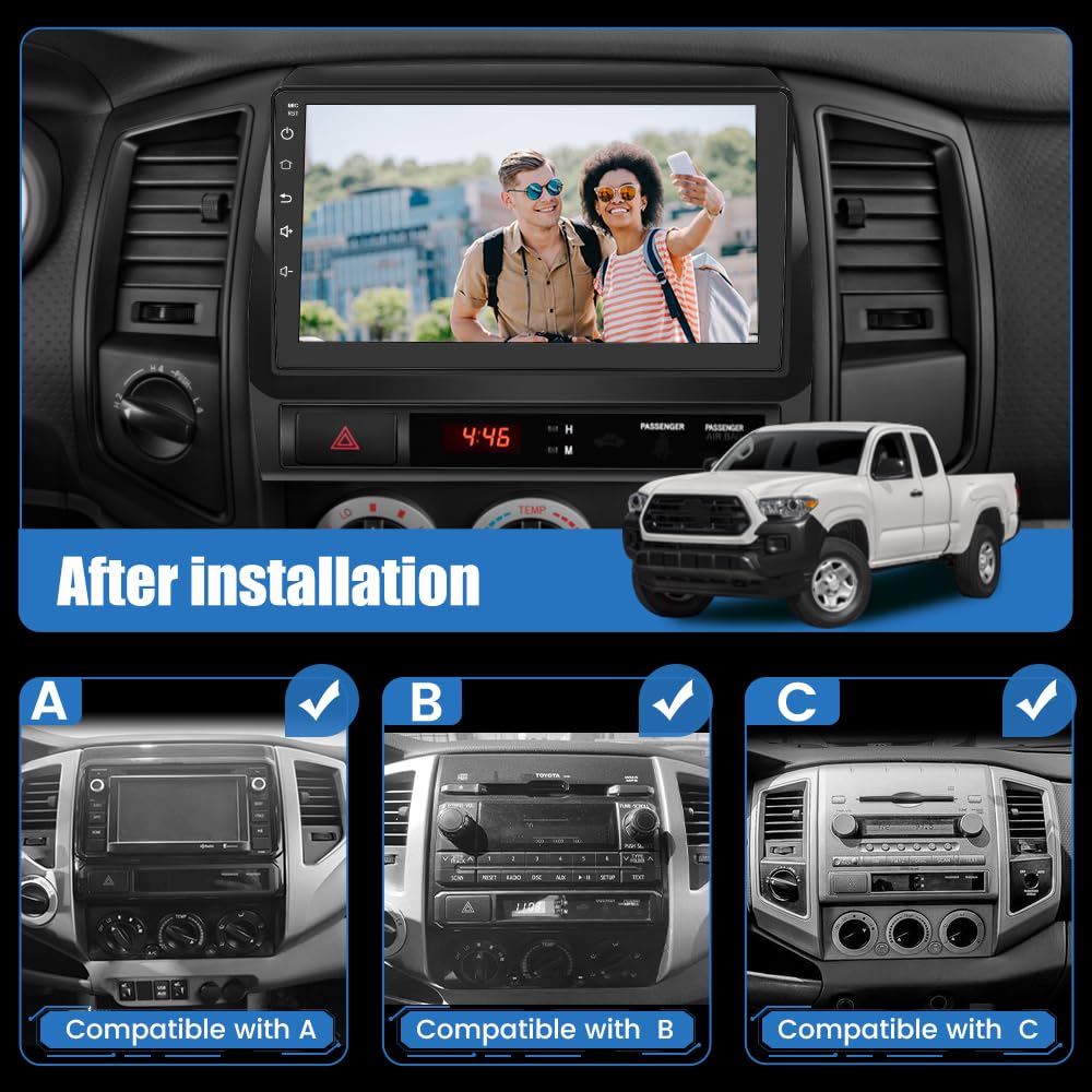 AWESAFE Tacoma wireless CarPlay for seamless phone integration