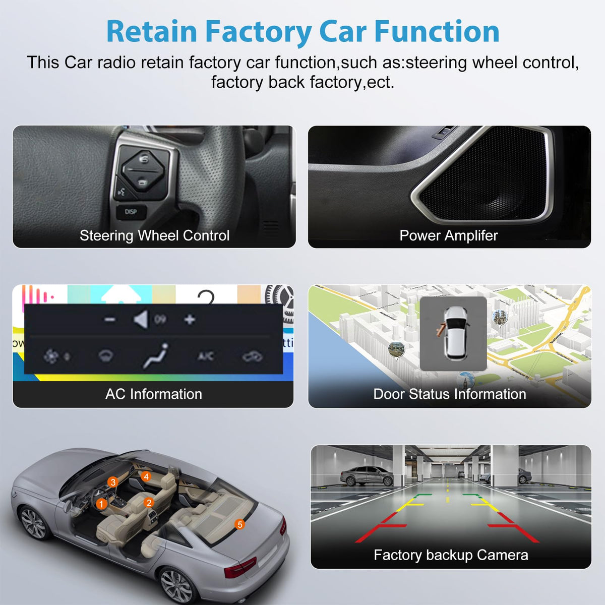 AWESAFE wireless CarPlay and Android Auto for seamless phone integration