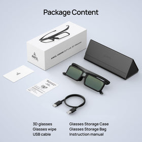AWOL VISION DLP Link 3D glasses two-pack for shared viewing