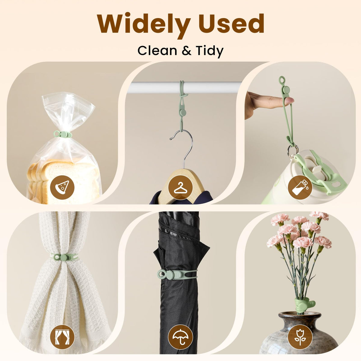 awrose travel-friendly cable management keeps bags organized on the go