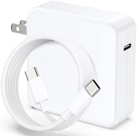 AWUREYIT adapter front view showing compact design and fast-charging benefit