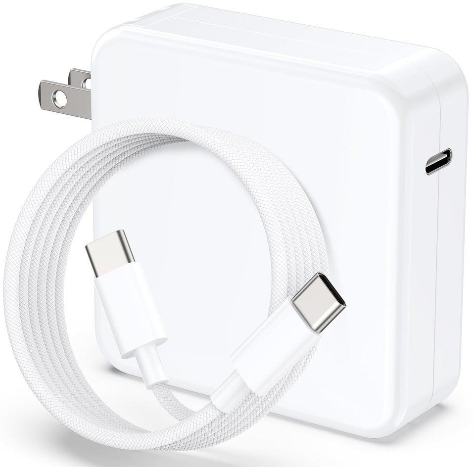 AWUREYIT adapter front view showing compact design and fast-charging benefit