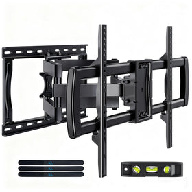 AX WABER front view mounted TV showing secure hold and clean look