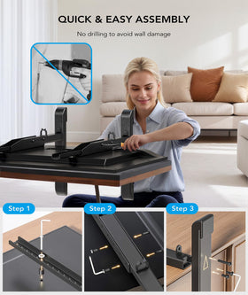 AX WABER hardware kit and manual included for fast, guided installation