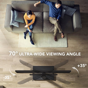 AX WABER height-adjustable stand adapts to different seating areas
