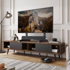 AX WABER side profile showing clearance for soundbar and cable access