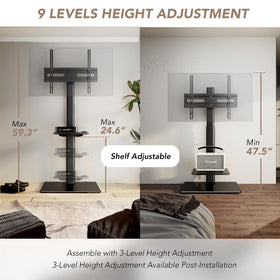 AX WABER 70-degree swivel enables flexible viewing from multiple seats
