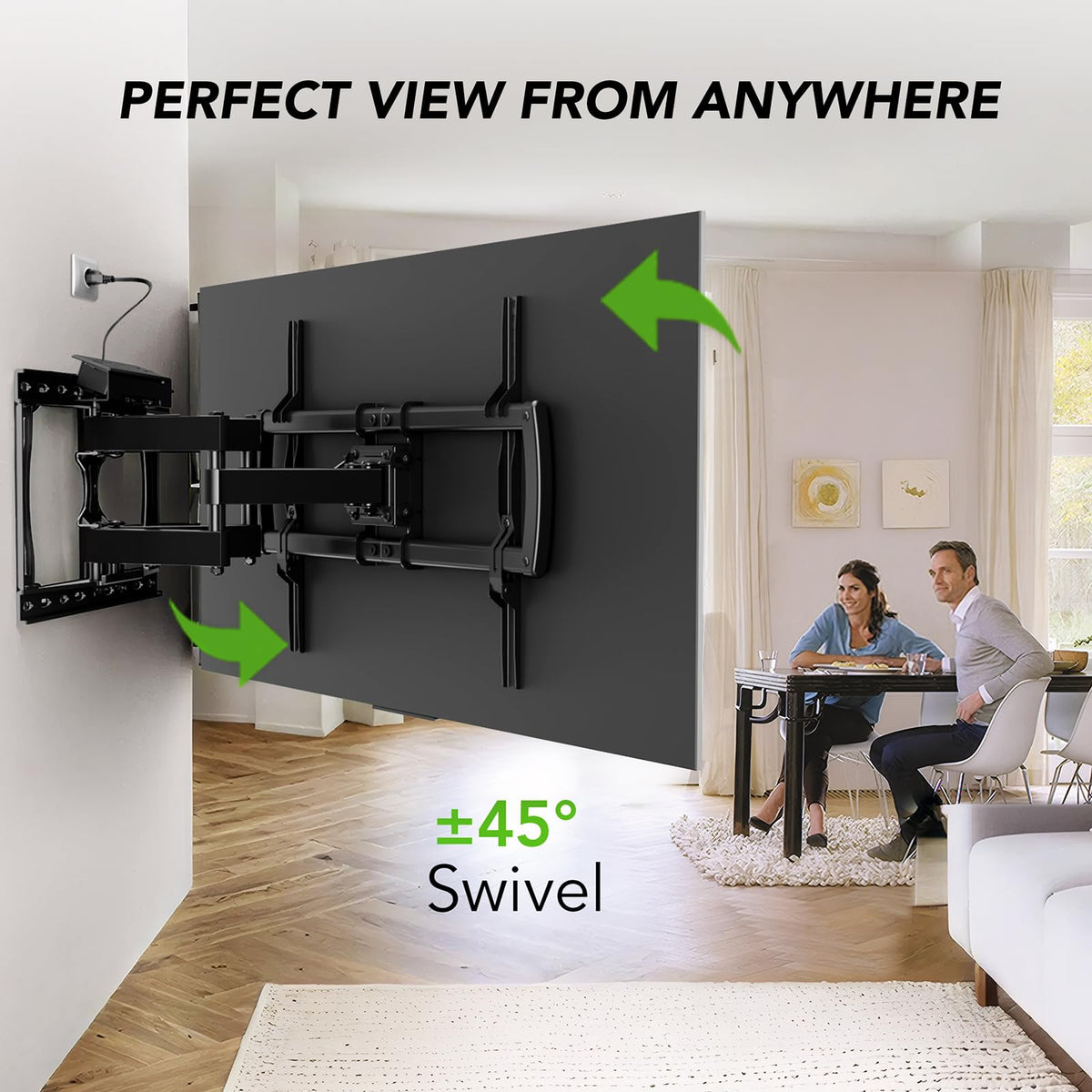 AX WABER wood stud compatibility up to 16 inches for secure mounting