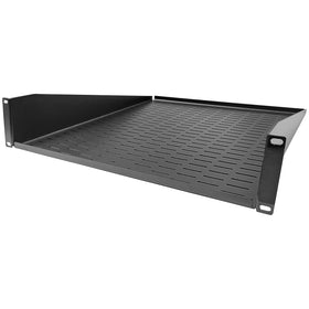 AXA AXCESSABLES 2U vented rack shelf right view for easy access
