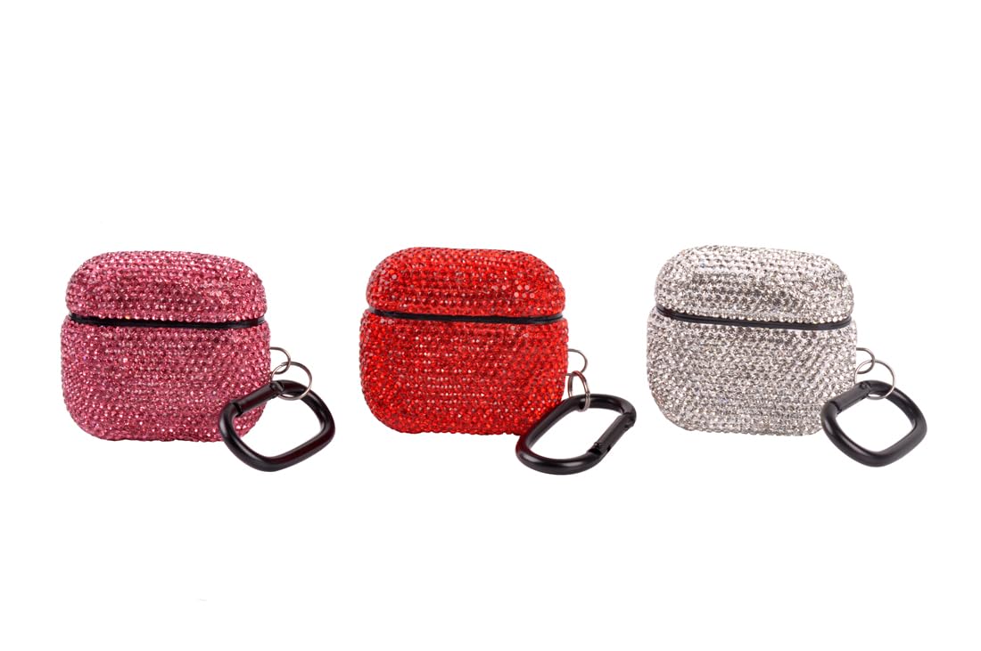 AXCUWS Sparkly Case AirPods 4 shockproof design protects from impacts