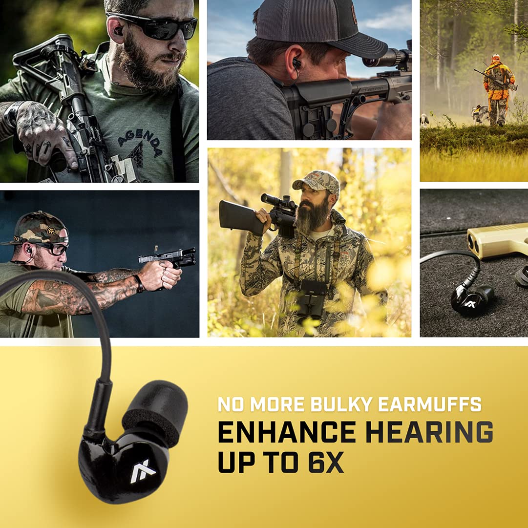 Axil GS Extreme 2.0 earbuds on desk, easy touch controls.