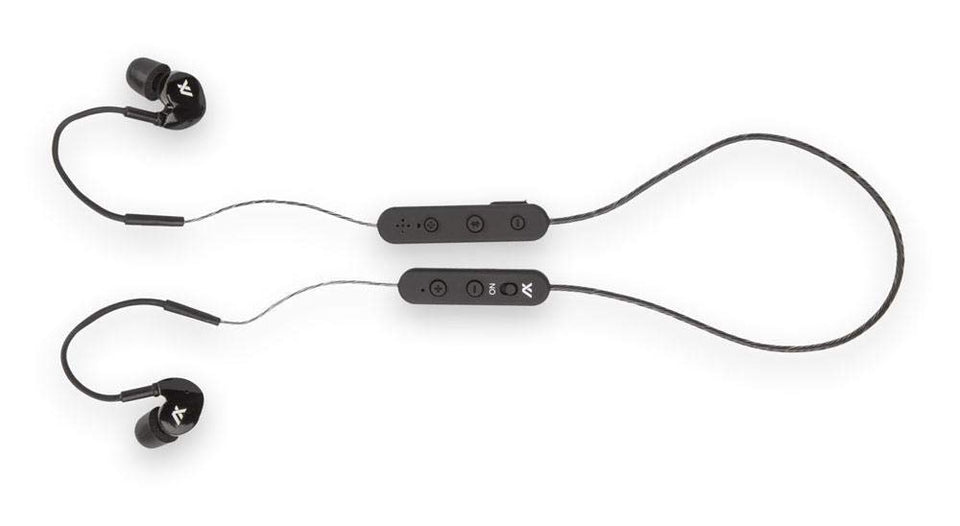 Axil GS Extreme 2.0 earbuds in charging case for on-the-go power.