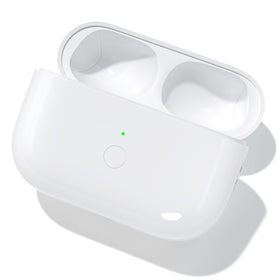 AXLIK AirPods Pro case front view with Type-C port for quick charging.