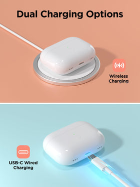 AXLIK AirPods Pro fast charging delivers quick power on the go.