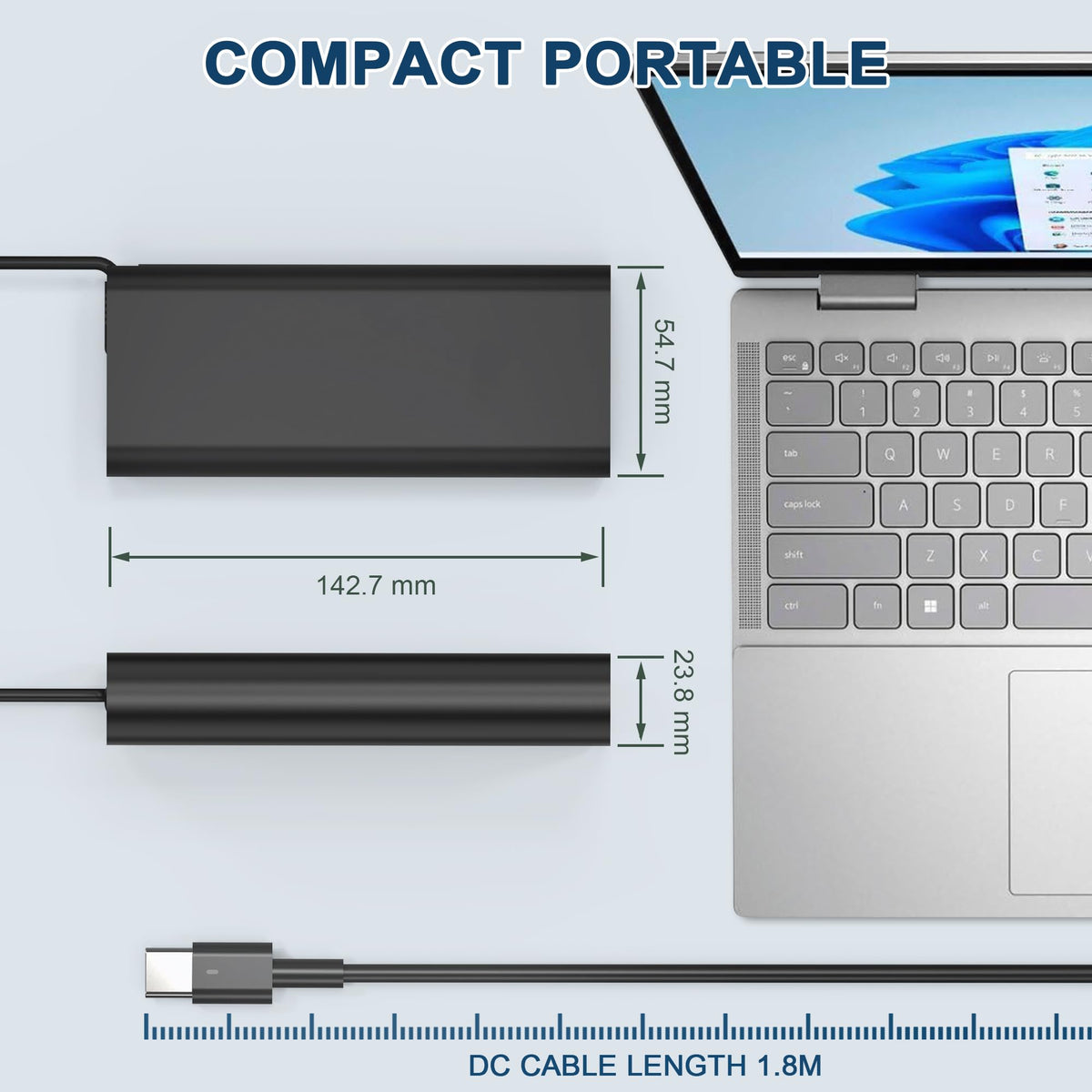 AYKLCZUU 130W USB-C charger warranty and support info, buy with confidence.