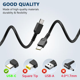 AYKLCZUU 65W USB-C charger for Chromebooks, USB-C power anywhere