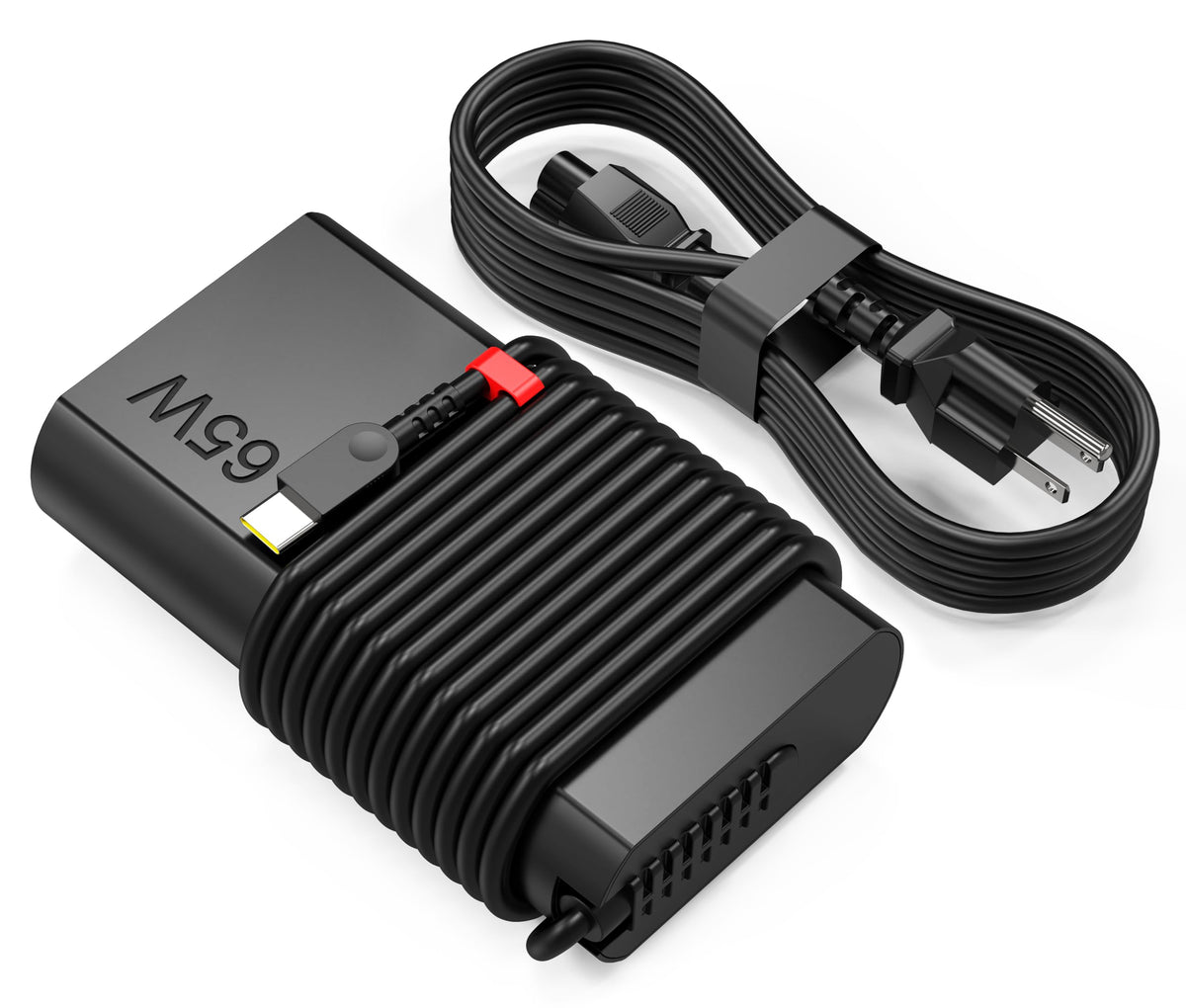 AYKLCZUU 65W USB-C charger for ThinkPad, compact and travel-ready power