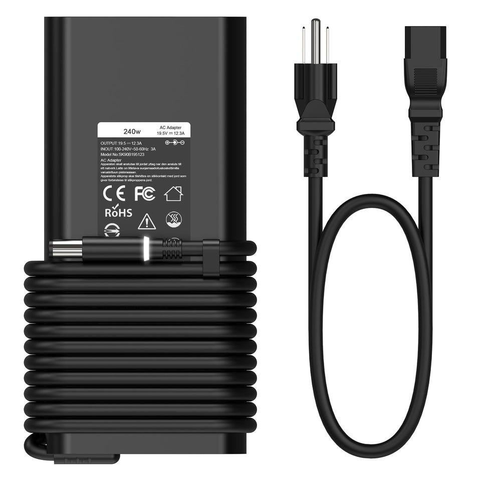 AYKLCZUU front view adapter showing slim design and portable benefit