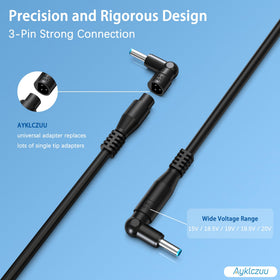 AYKLCZUU output options 15V to 20V deliver adaptable charging.