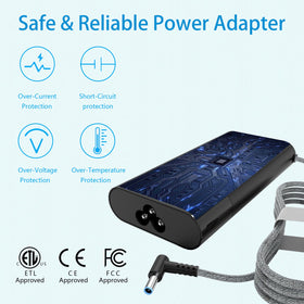 AYKLCZUU adapter beside a ruler shows compact size for easy portability