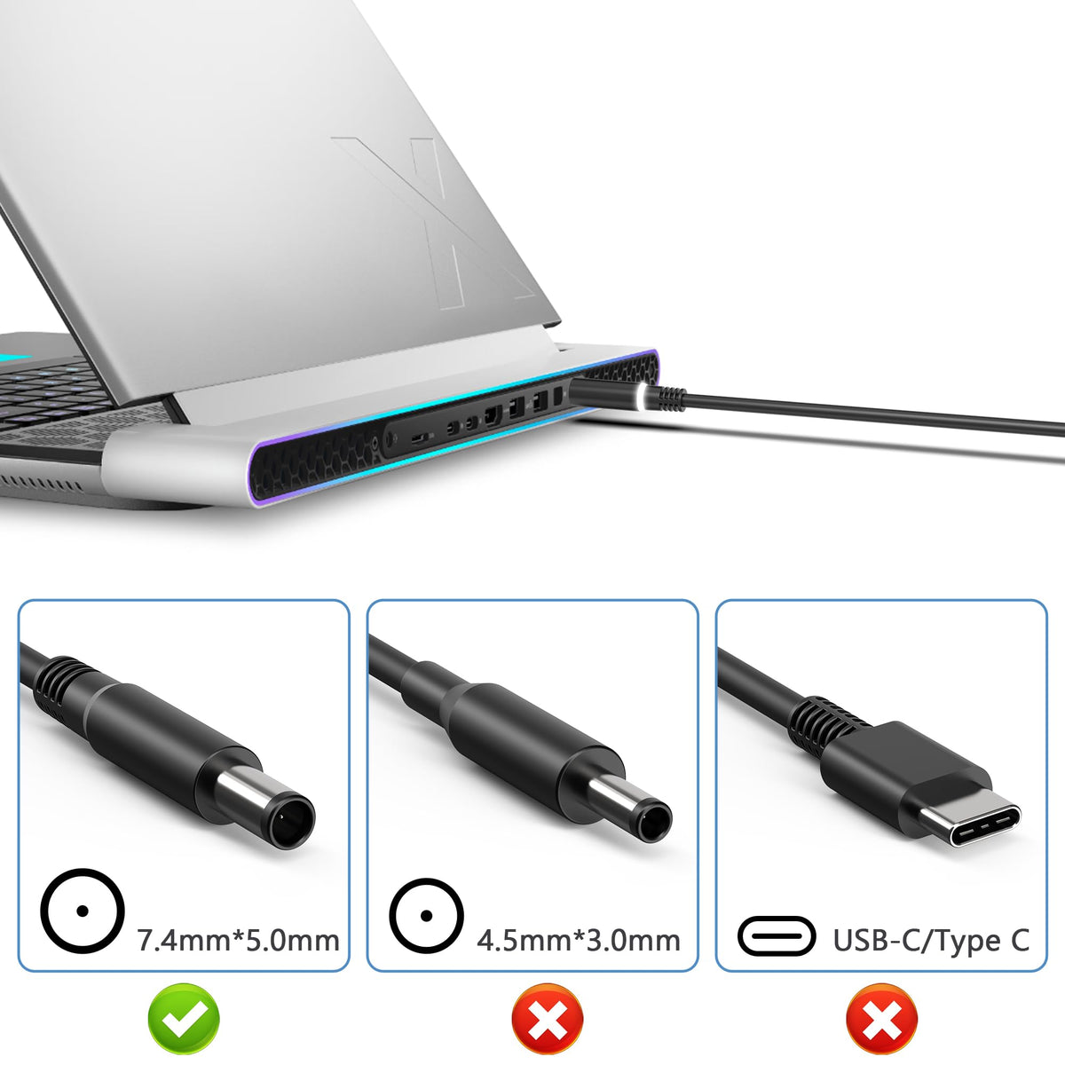 AYKLCZUU size comparison with laptop showing compact travel benefit