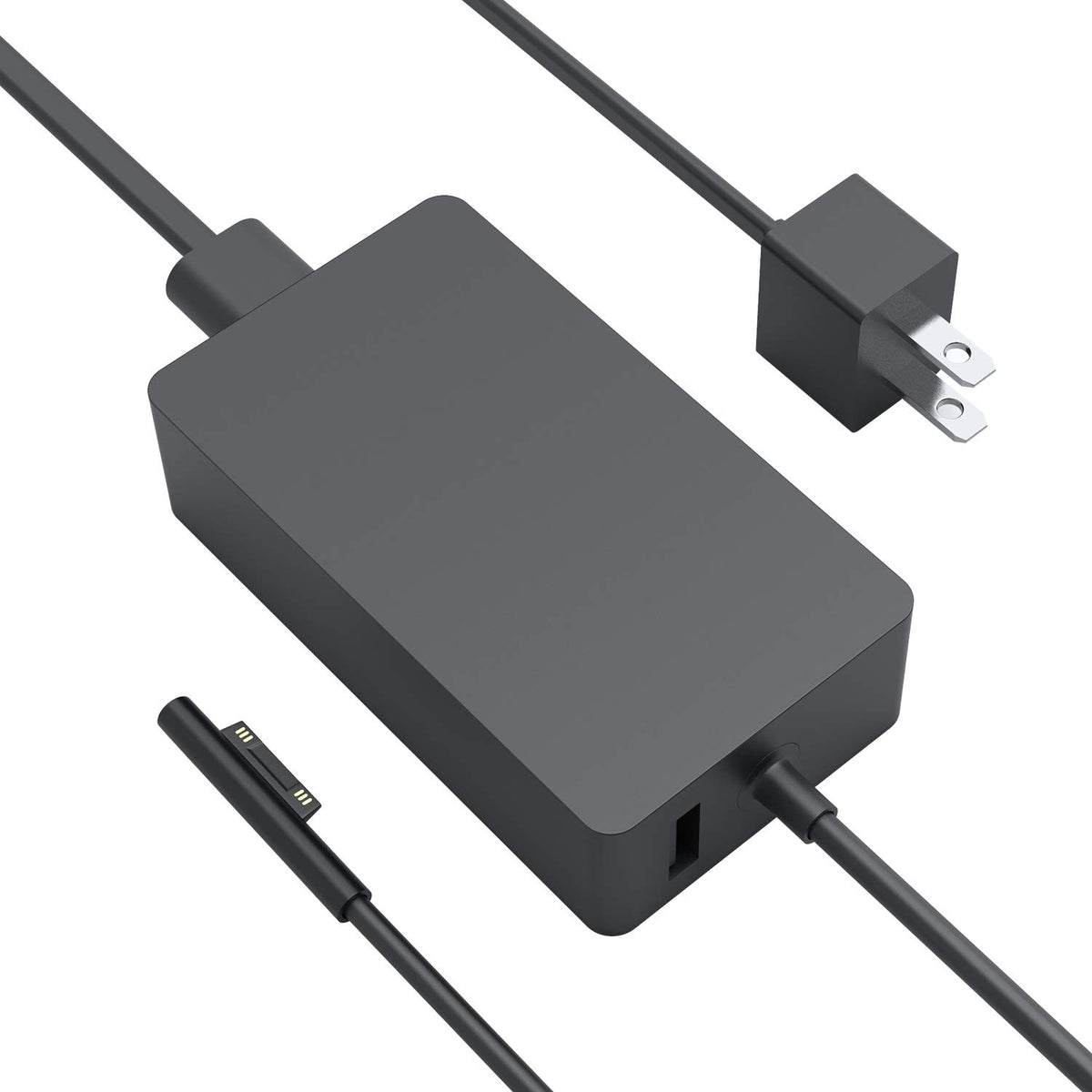 AYNEFF 102W Surface Charger powering a Book 2 on a desk for quick charging
