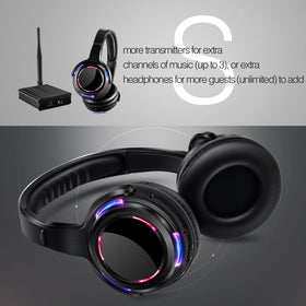 AYVVPII 30-headphone bundle for large groups at events