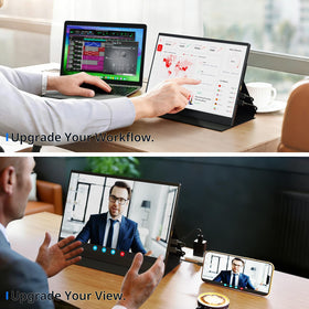 AYY 4K monitor 400 nits brightness improves visibility in bright environments