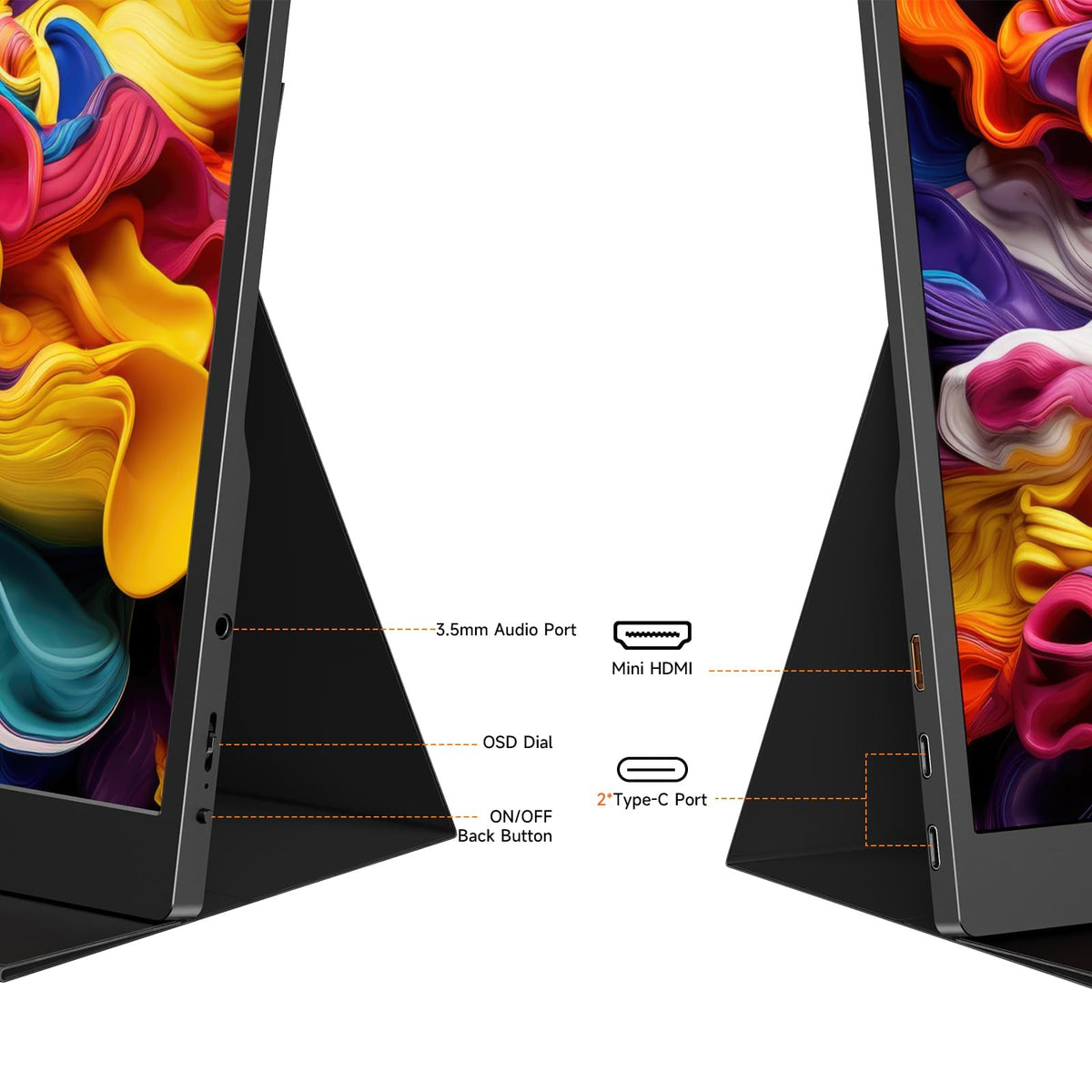 AYY matte black back shell demonstrating durable fingerprint-resistant finish