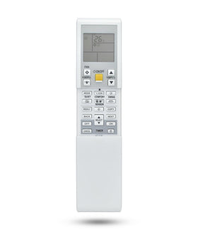 AZBME remote front view showing clear layout and easy control benefits
