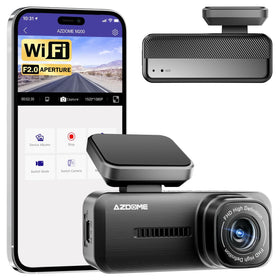 AZDOME M200 mini dash cam front view in full HD for daily protection