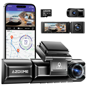 AZDOME M550 front camera in 4K for crystal driving footage