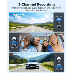 AZDOME 3.19-inch screen playback demonstrating quick onsite review benefit