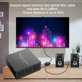 Azduou back-panel ports simplify cable routing and setup