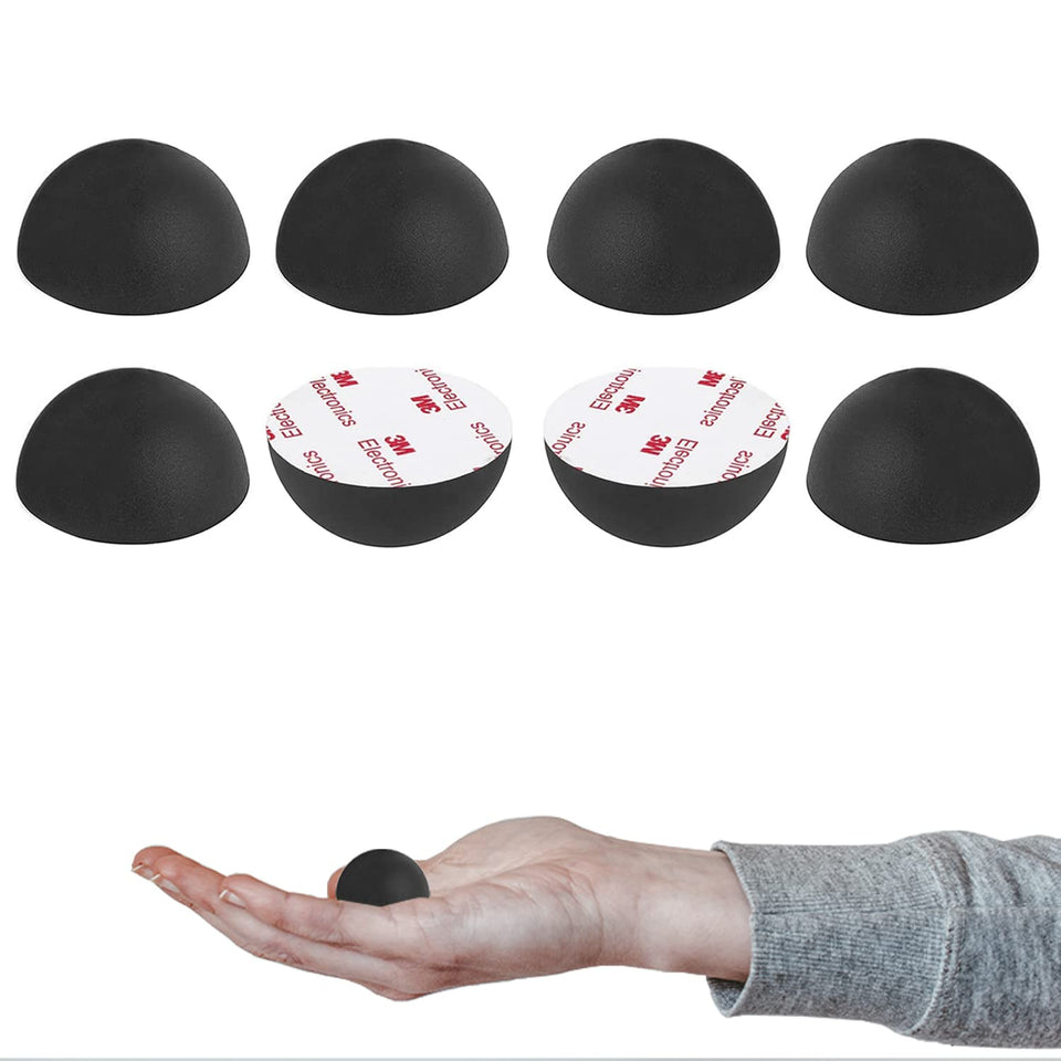 AZEAM silicone hemisphere bumpers under a turntable reduce vibration for clearer sound