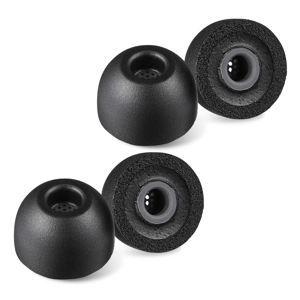 AZLA Foamax Standard L ear tip foam closeup highlighting premium memory foam comfort.