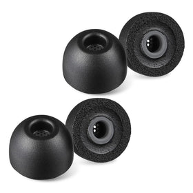 AZLA Foamax Standard L ear tip foam closeup highlighting premium memory foam comfort.