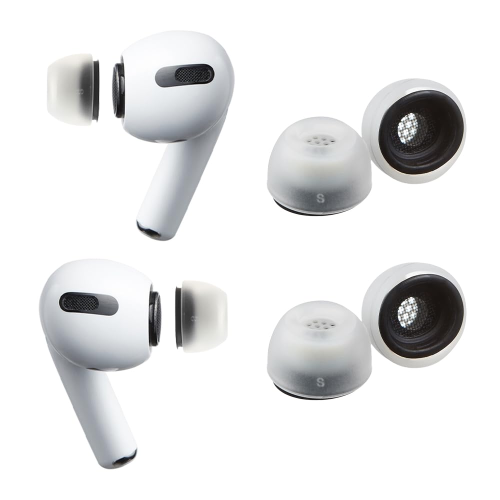 AZLA MAX AirPods Pro ear tips silicone close-up for comfort.