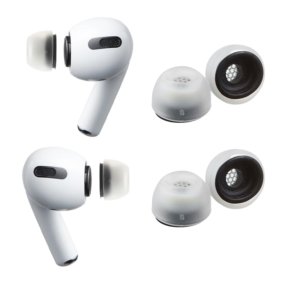 AZLA MAX AirPods Pro ear tips silicone close-up for comfort.