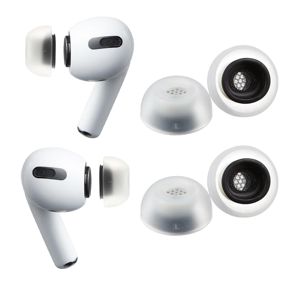 AZLA MAX for AirPods Pro ear tips close-up highlighting medical silicone comfort.