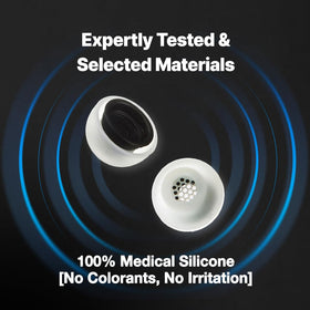 AZLA MAX tapered design provides snug, pain-free seal.