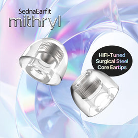 AZLA Mithryl silicone-comfort tips with skin-friendly wear.