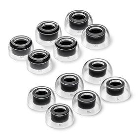 AZLA SednaEarfit Crystal anti-slip texture on silicone ear tips for Bose.