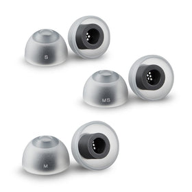 AZLA SednaEarfit MAX ASMR ear tip close-up, premium silicone for lasting comfort.