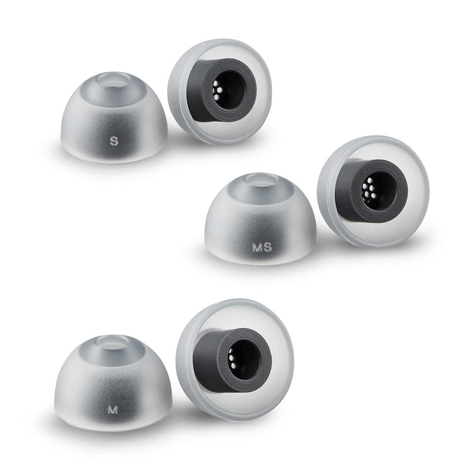 AZLA SednaEarfit MAX ASMR ear tip close-up, premium silicone for lasting comfort.